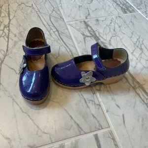 Hanna Anderson purple clogs size 11
